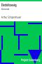 [Gutenberg 64278] • Életbölcseség · Aforizmák